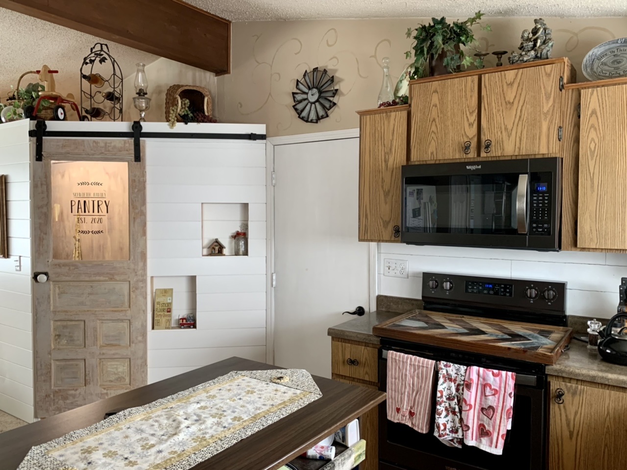 Easy Diy Pantry Addition Creates Storage A More Open Floor Plan And Cohesive Look